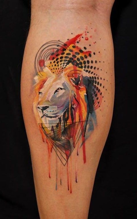 Tatuagens de leão (5)