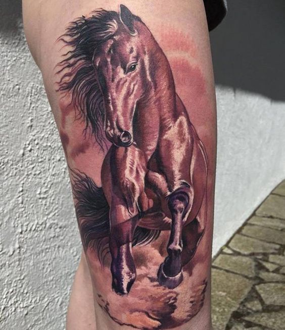 Significado das tatuagens de cavalo